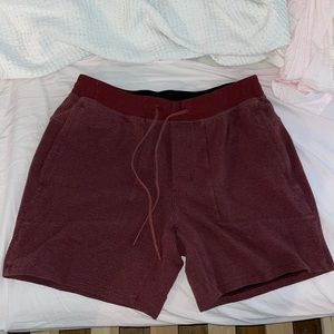 Lululemon at ease shorts